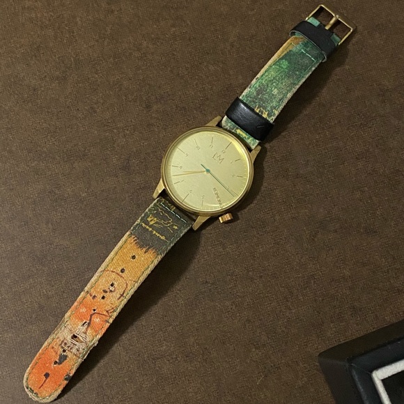 Komono watch with Jean-Michel Basquiat art band - Picture 2 of 3